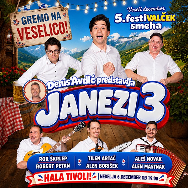 JANEZI 3 - GREMO NA VESELICO! NEDELJA